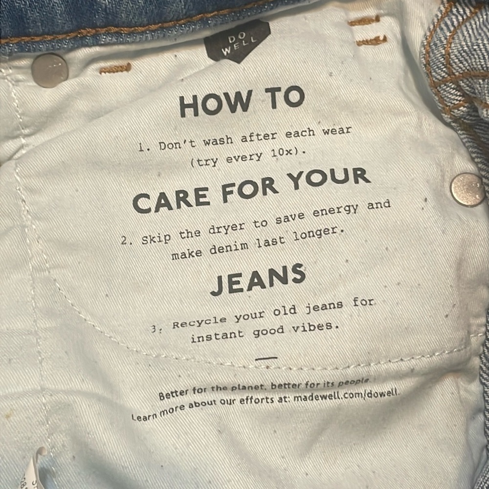 Madewell Jeans Women’s Size 27 11" High Rise Flare Classic Preppy Academia - Picture 8 of 10